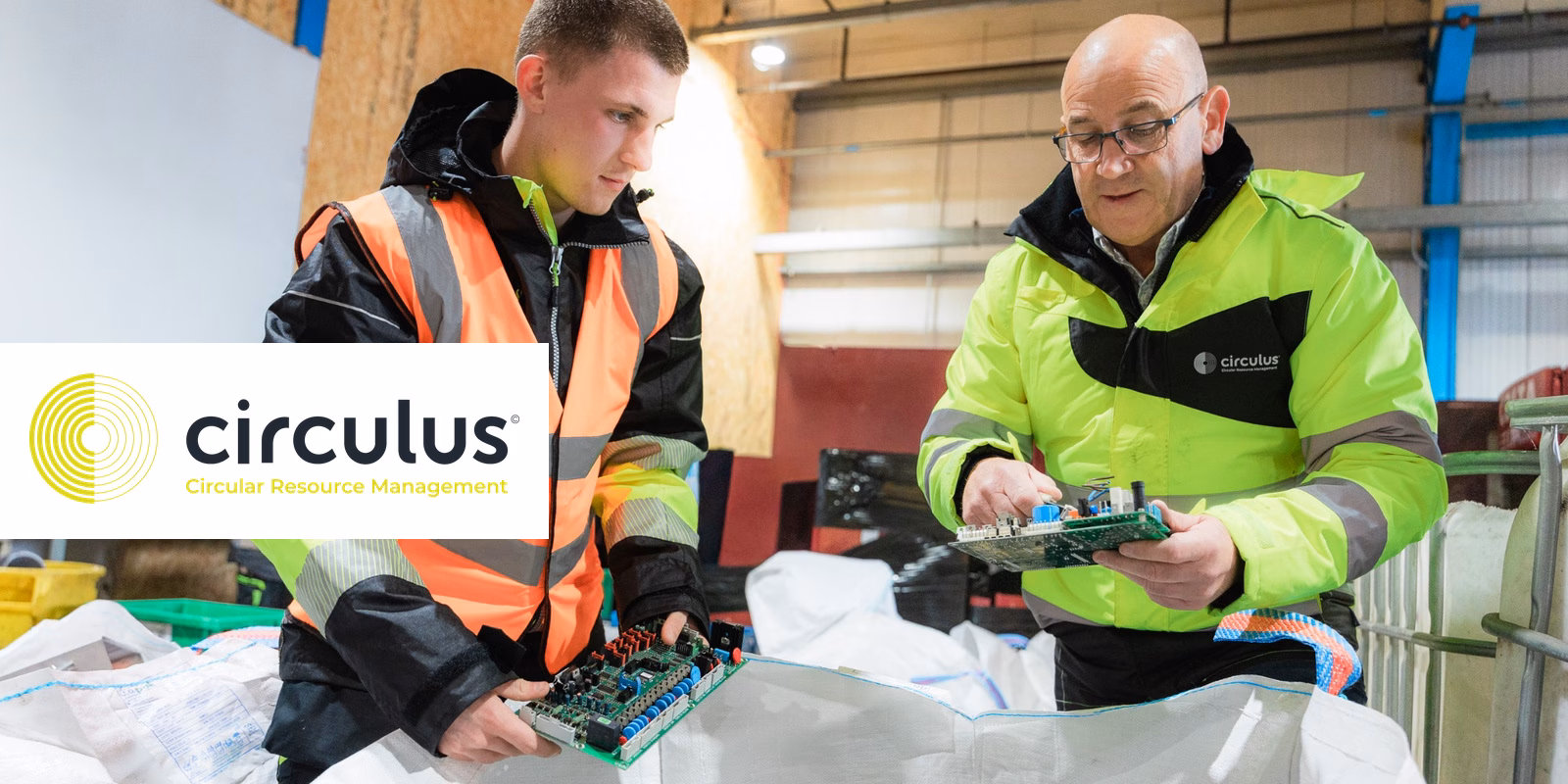 Circulus electronic recycling with the Royal Mint